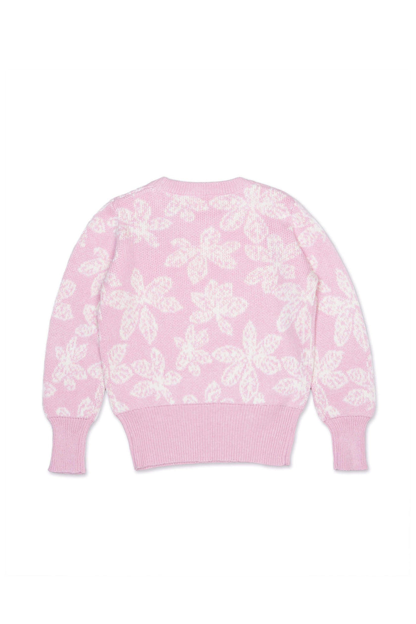 Chestnut Leaves Jumper | Bubble Gum