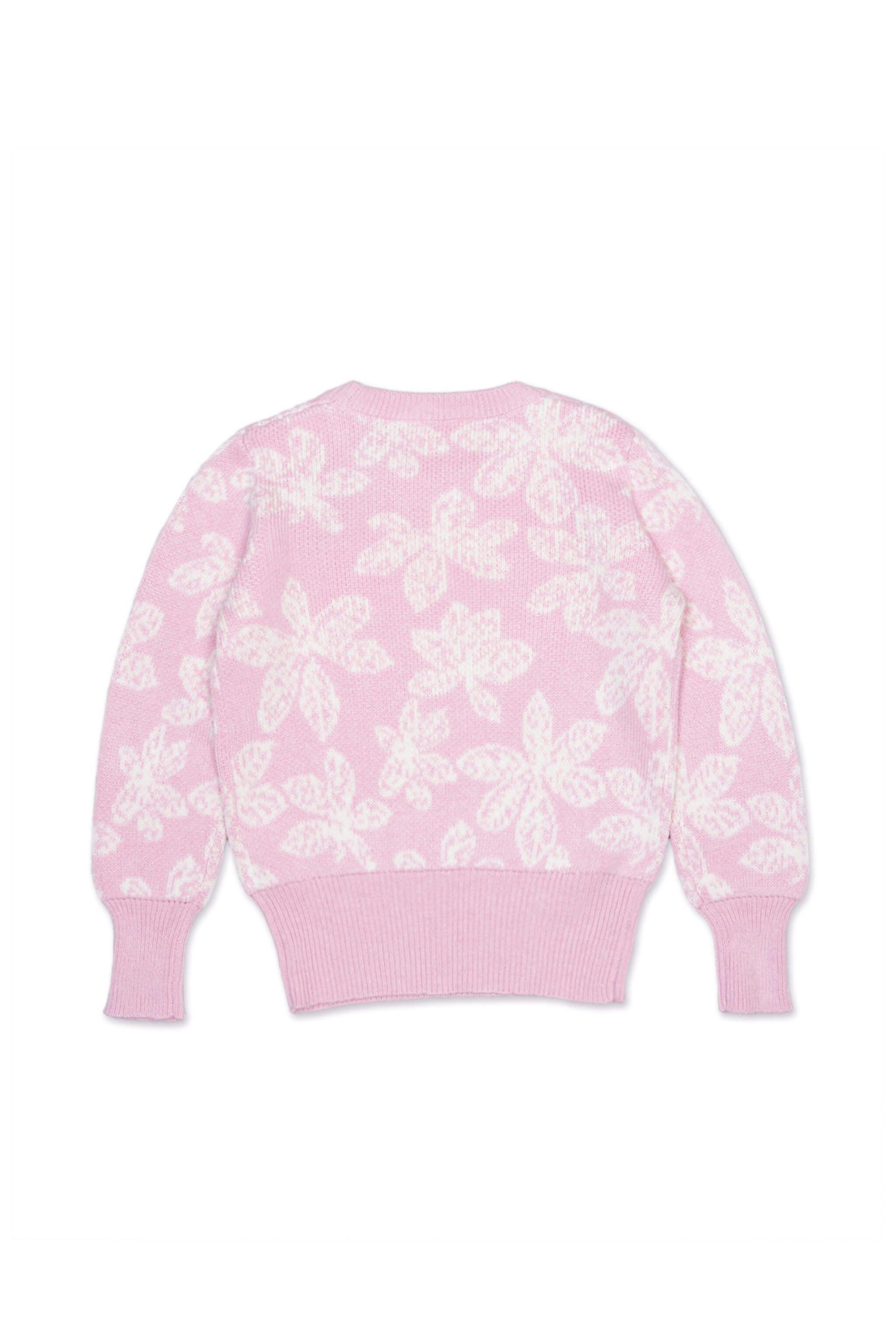 Chestnut Leaves Jumper | Bubble Gum