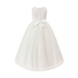 White Lysandra Sleeveless Formal Dress