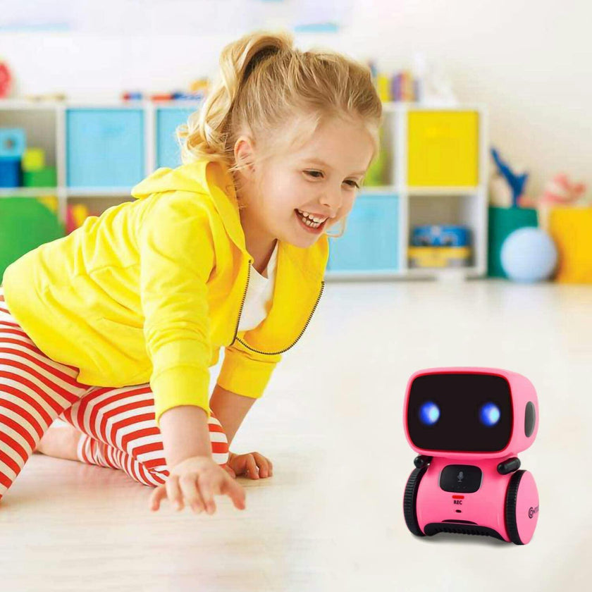 Contixo R1 Kids Robot Toy - Pink