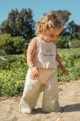Wide-Leg Pant Set in Petite Bloom