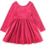 Velour Ballet Dress, Pink