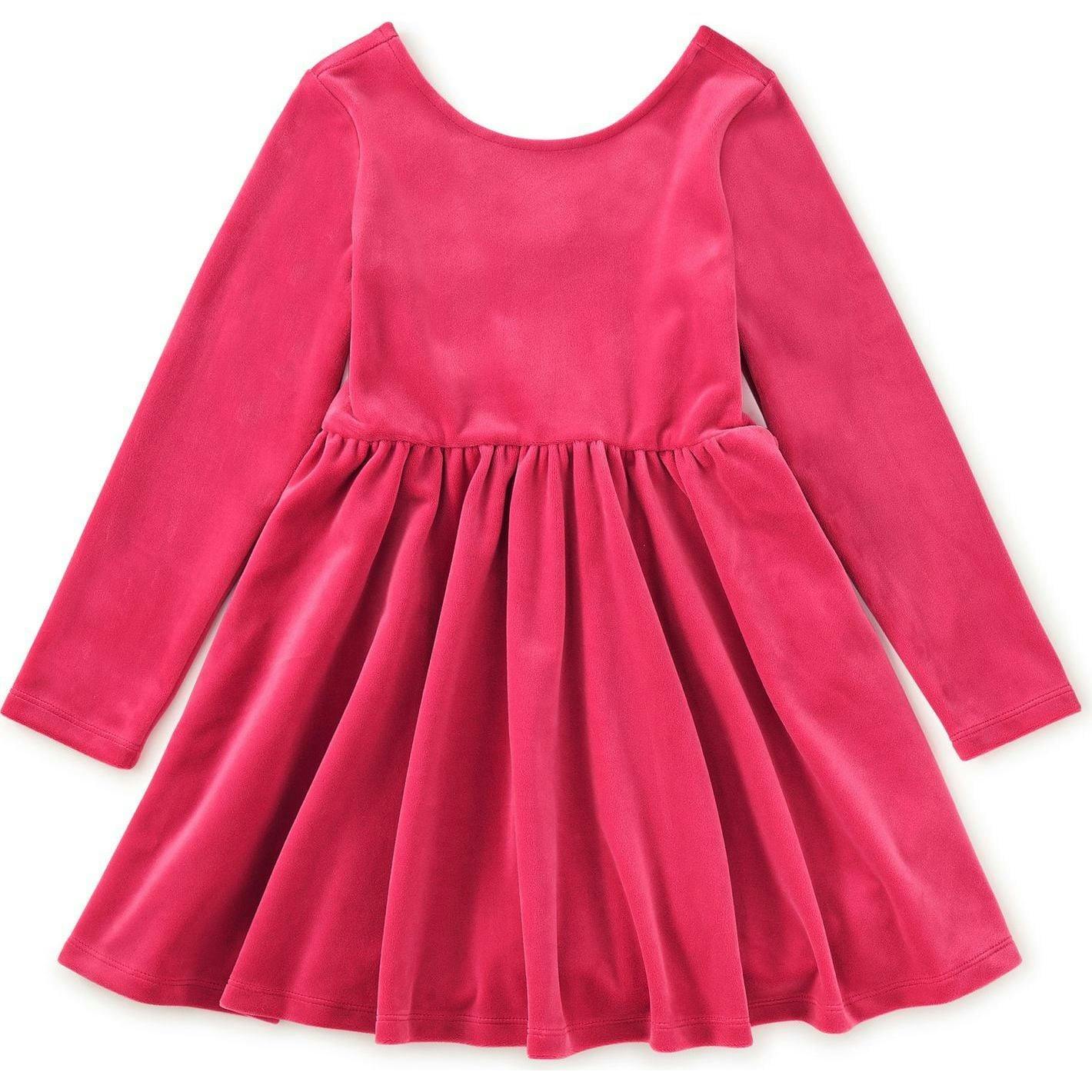 Velour Ballet Dress, Pink
