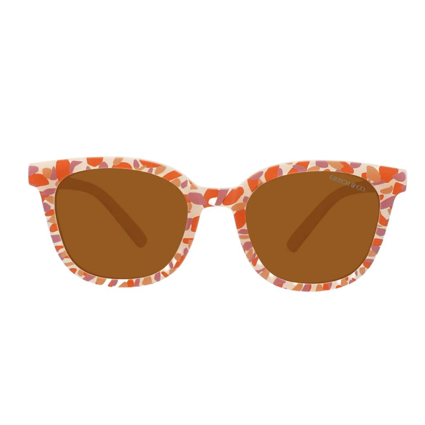 Classic Wayfarer | Flexible Polarized Sunglasses | Tortoise Bloom