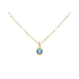 December Birthstone Necklace