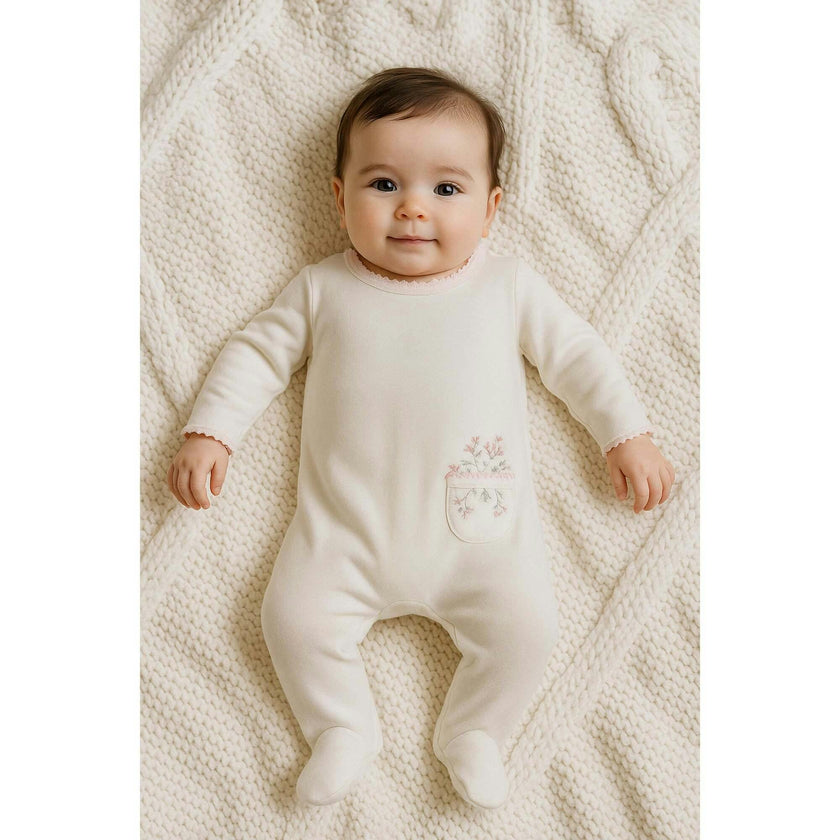 Velour Pocket Footie