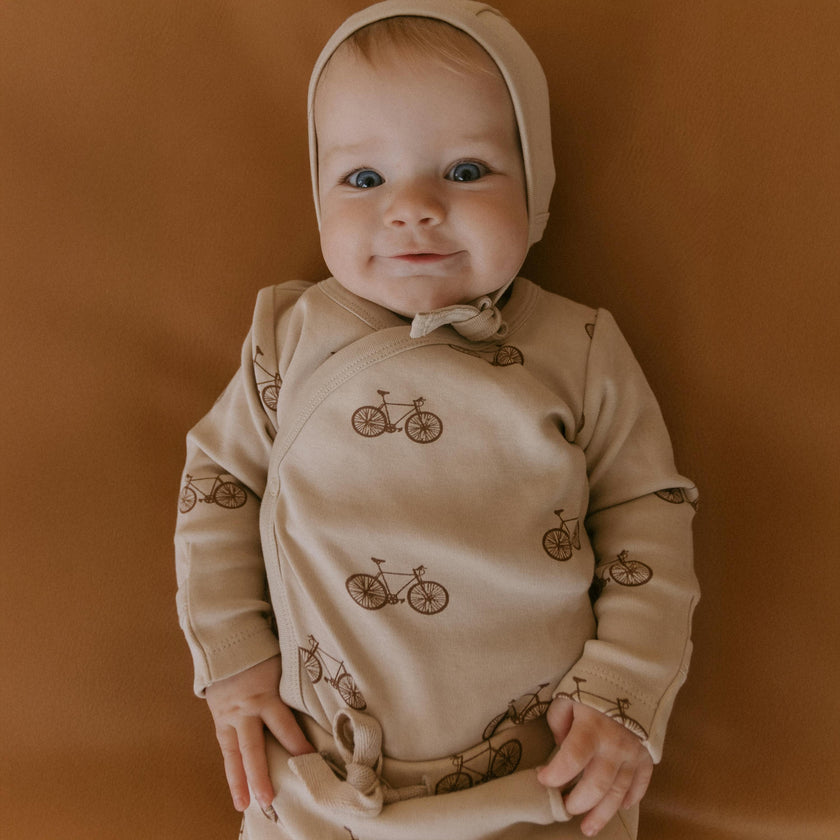 Organic Kimono Onesie & Pants Set