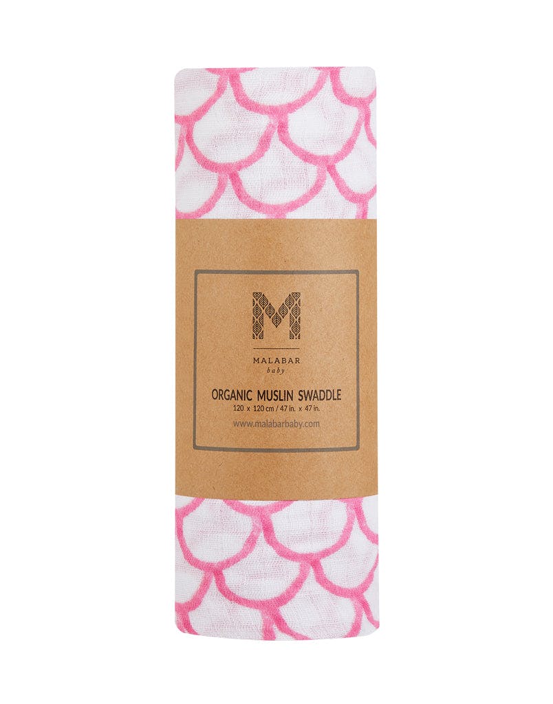 Organic Cotton Muslin Swaddle