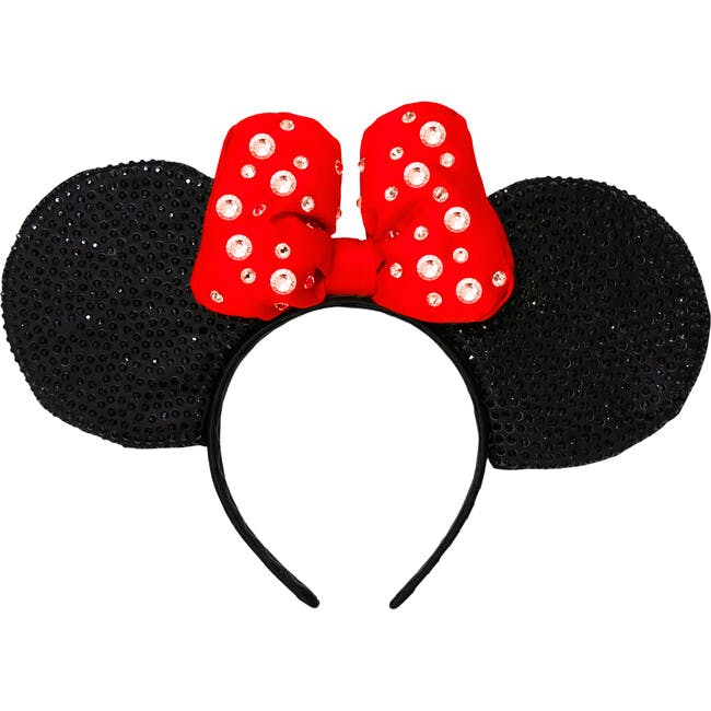 Disney Minnie Mouse Red Sparkle Ears