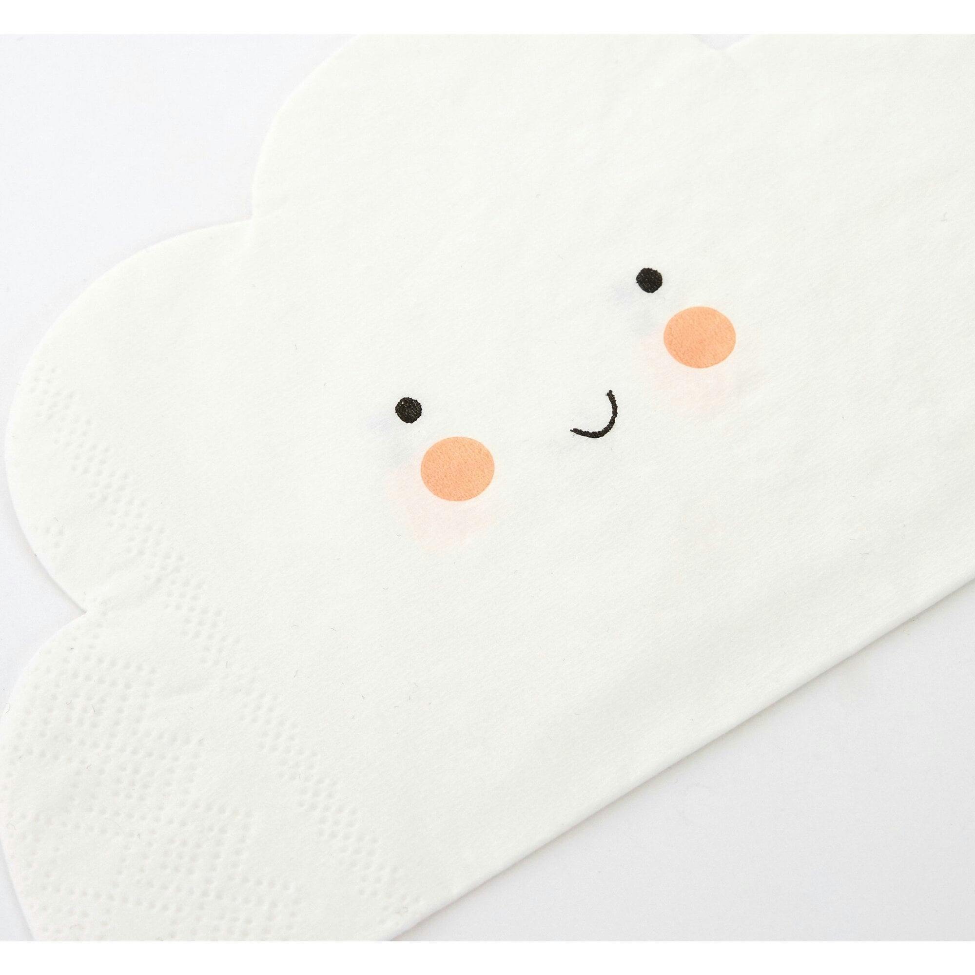 Happy Cloud Napkins