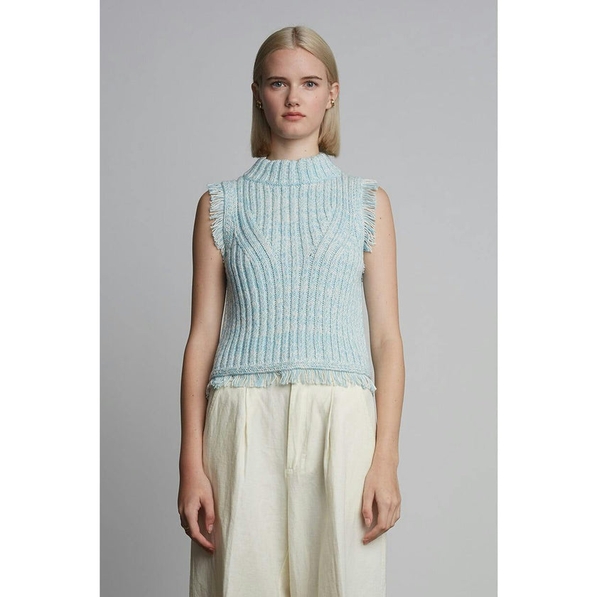 BRIA TANK | BLUE TWEED | LAST ONE!