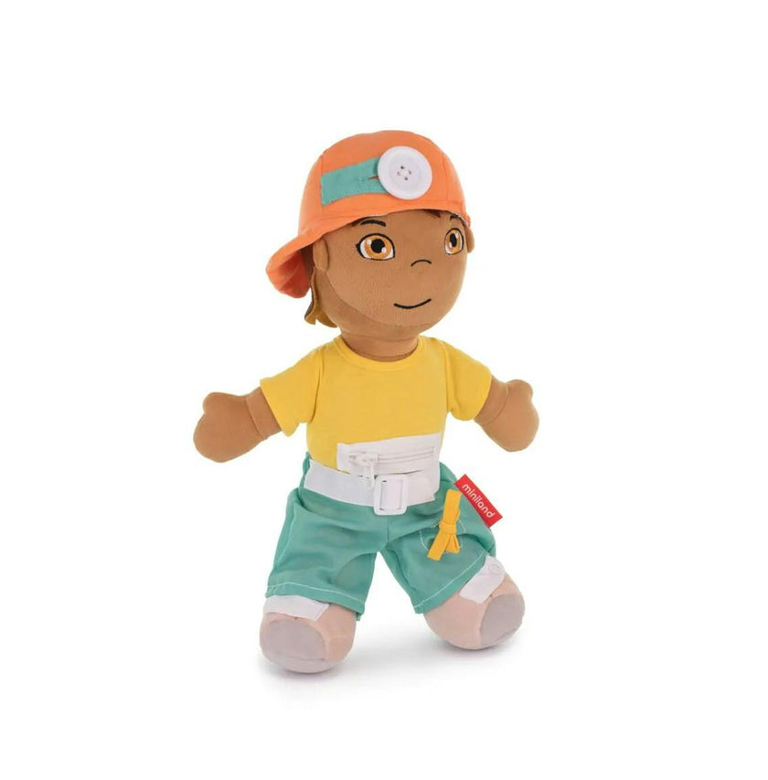 Washable Diversity Fastening Doll