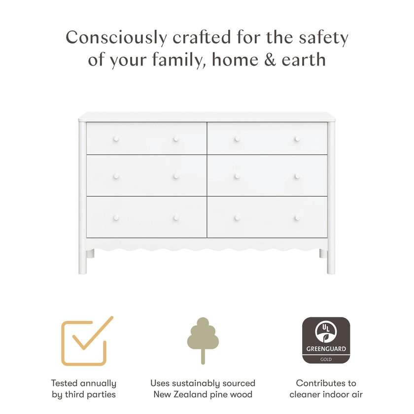 Babyletto Swell 6-Drawer Assembled Dresser