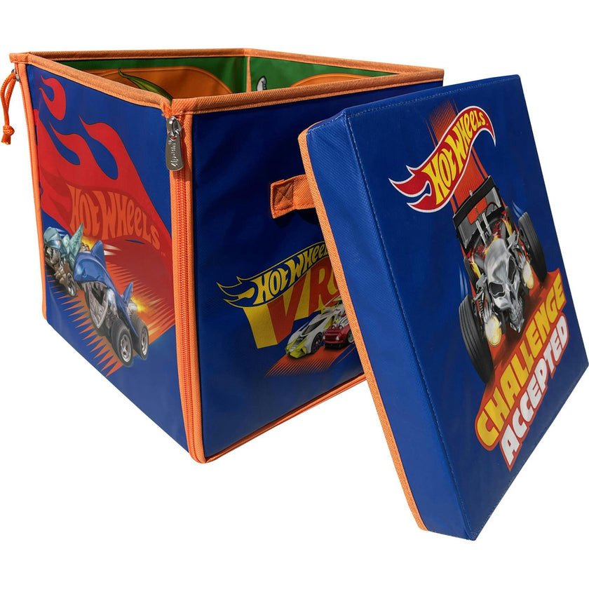ZipBin Hot Wheels 300 Car Storage Cube & Playmat