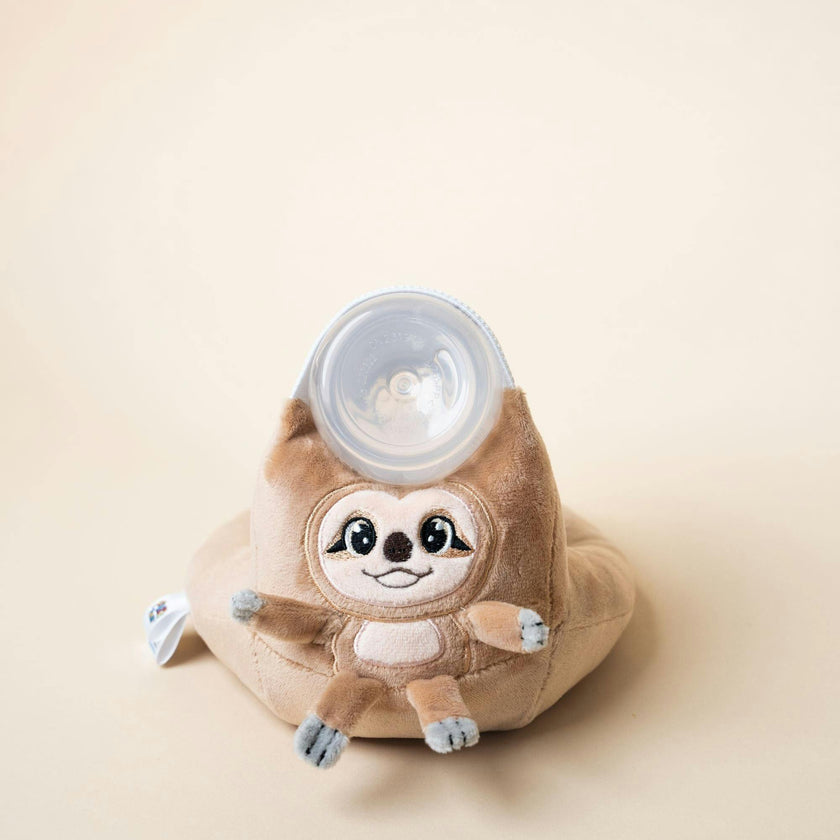 Baby Bottle Pillow Holder For Parents - Sloth