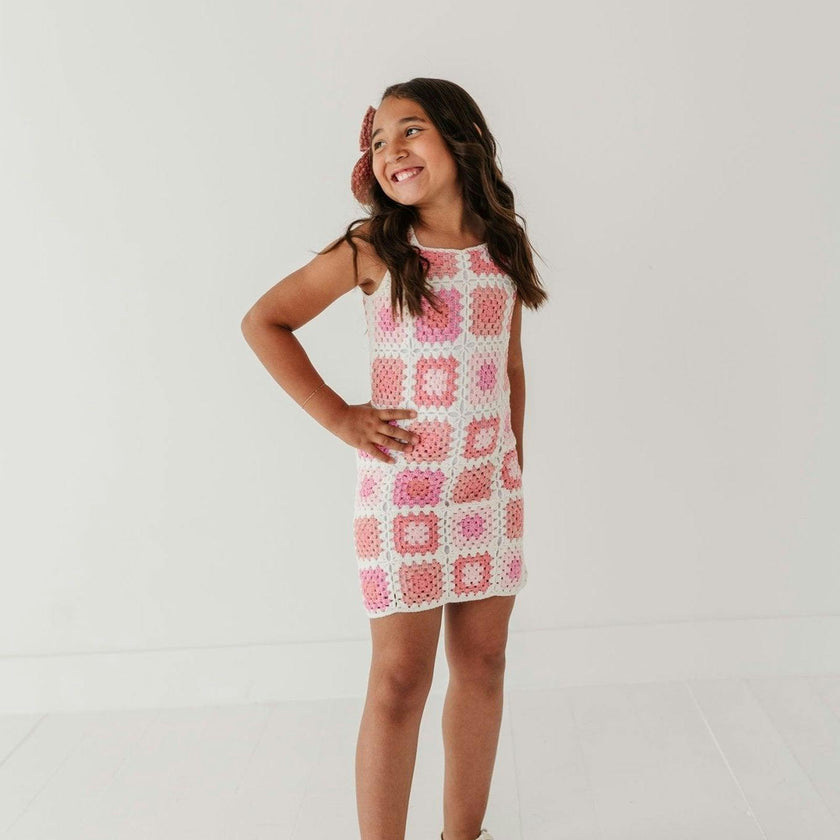 Fitted Crochet Dress