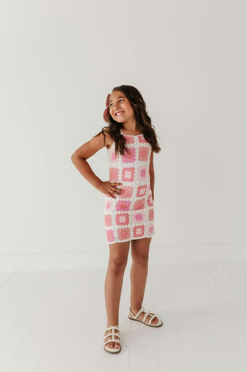 Fitted Crochet Dress