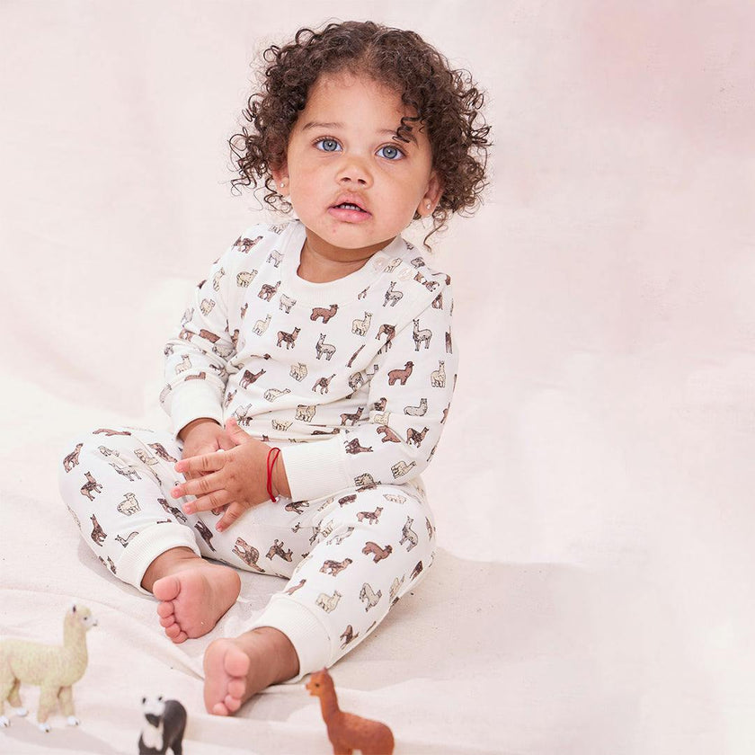Baby Jax Jogger Set - Powder Pink
