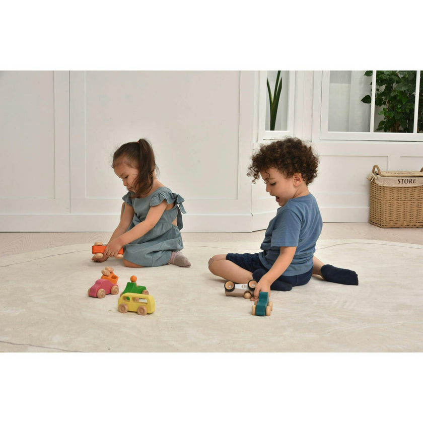 Wooden Car Toy set - 10 Piece Set