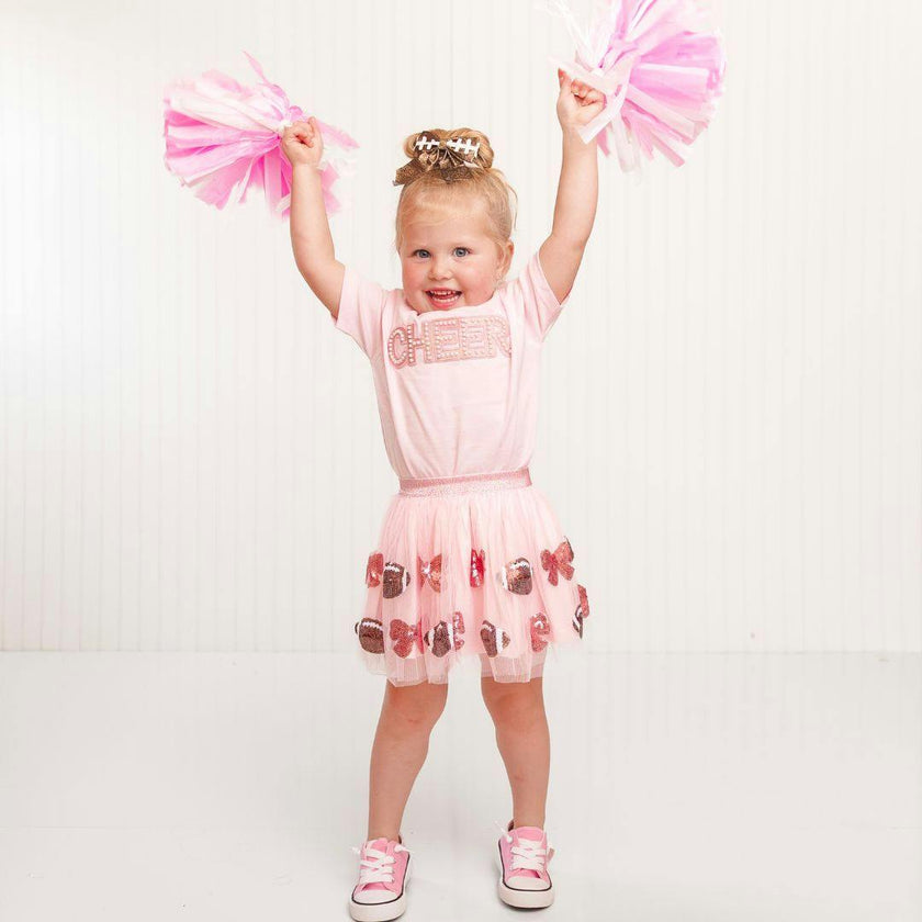 Coquette Football Sequin Tutu