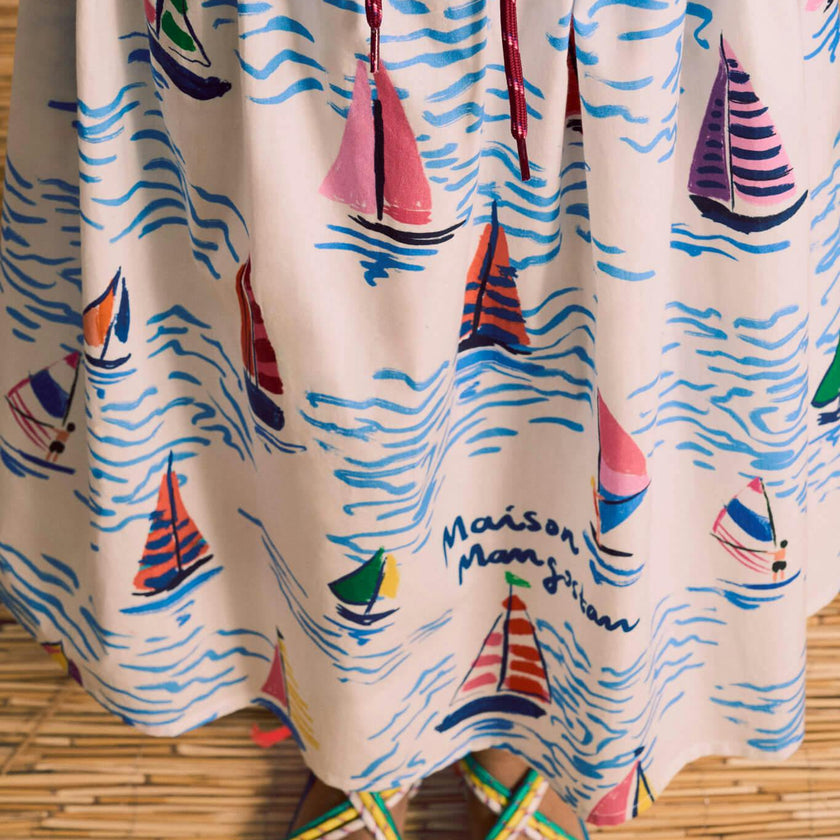 BARCOS SKIRT WHITE