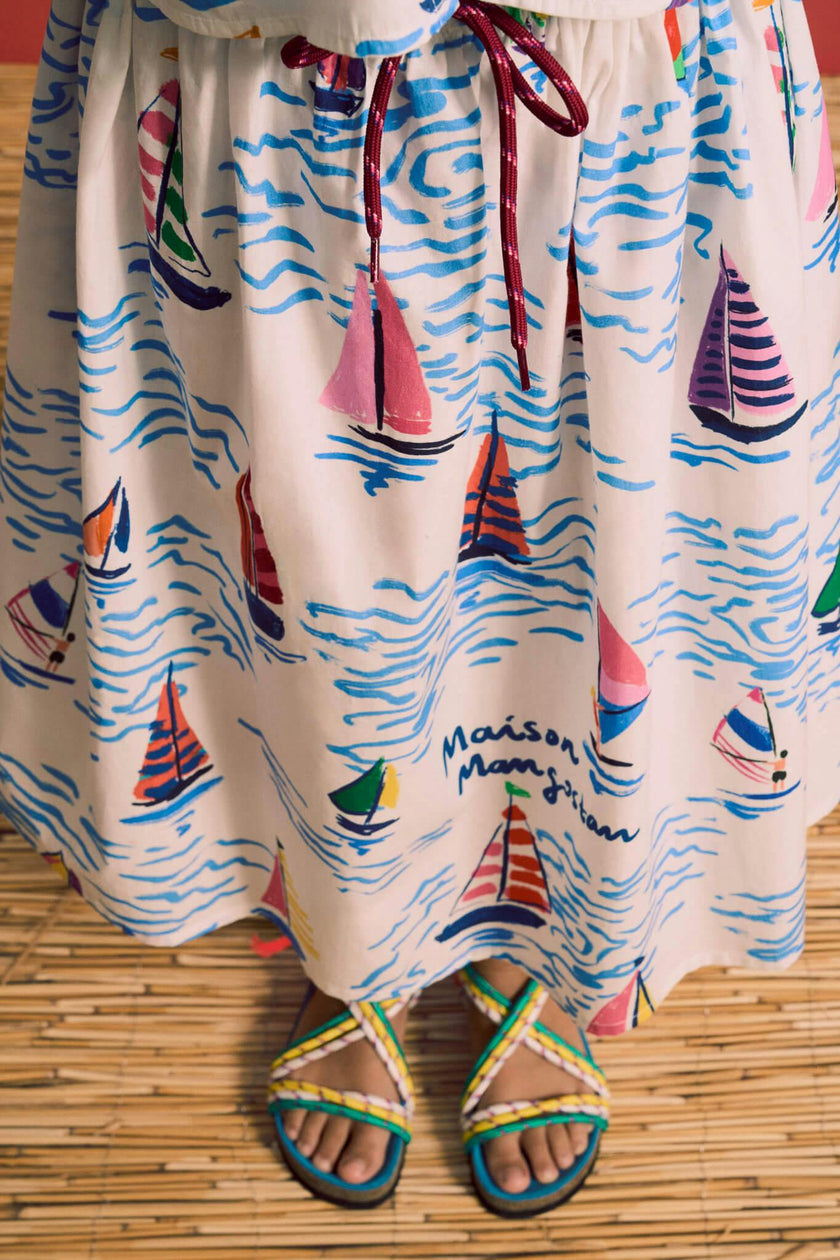 BARCOS SKIRT WHITE