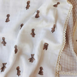 Baby Heirloom blanket - Teddy Bear