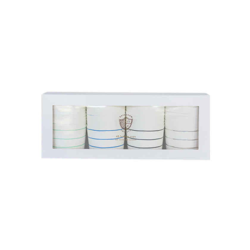 Cool Palette Frenchie Striped Baking Cups