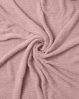 Cushy Ribbed Blanket • Fuzzy