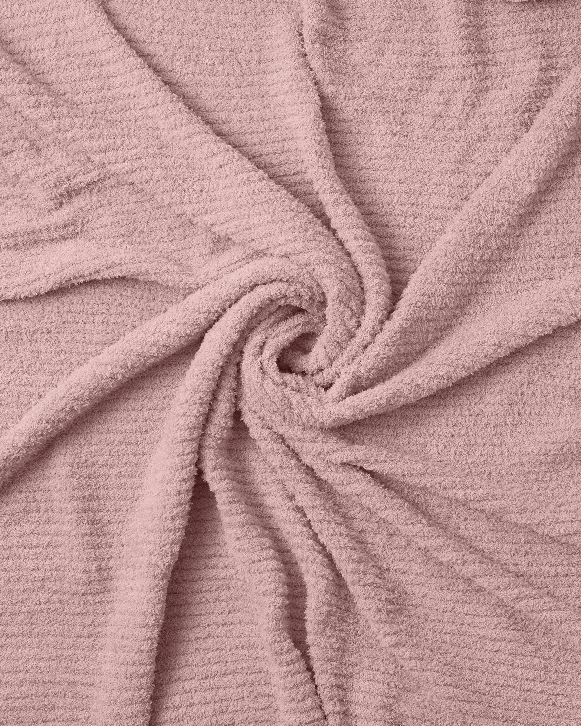 Cushy Ribbed Blanket • Fuzzy