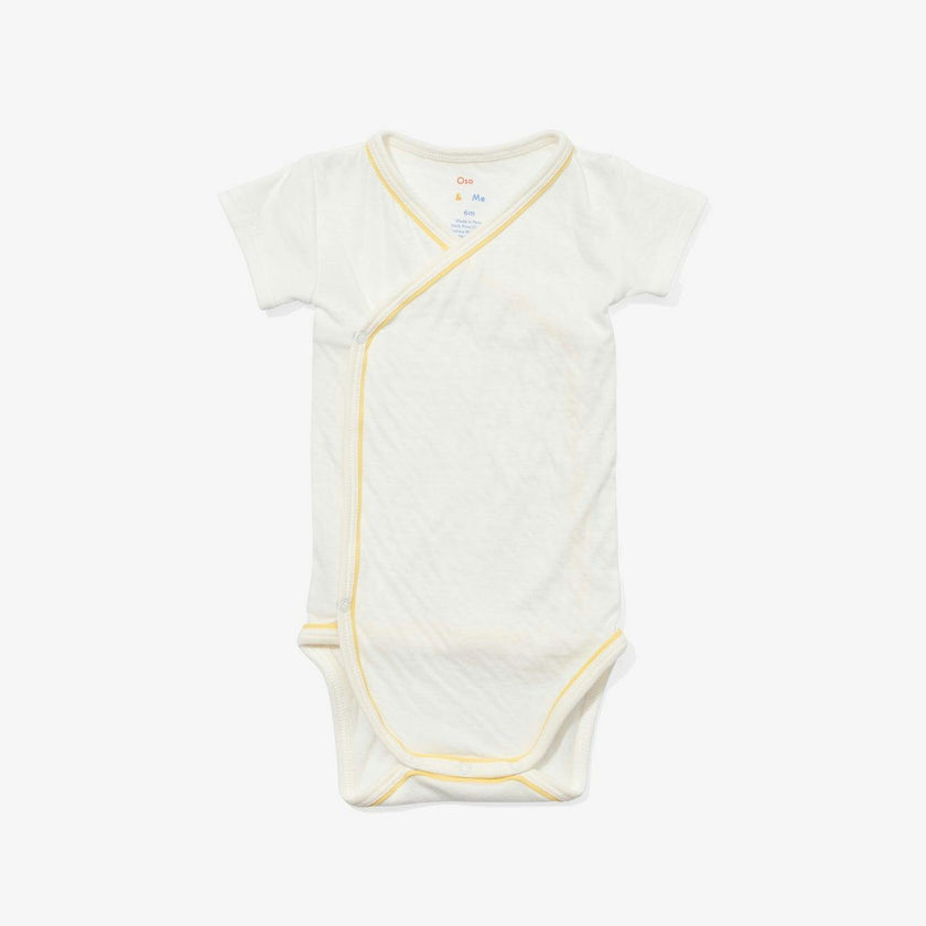 Crossbody Short Sleeve One-piece
