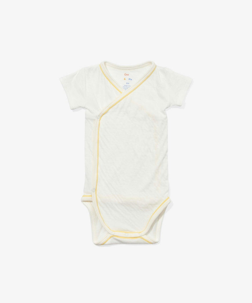 Crossbody Short Sleeve One-piece