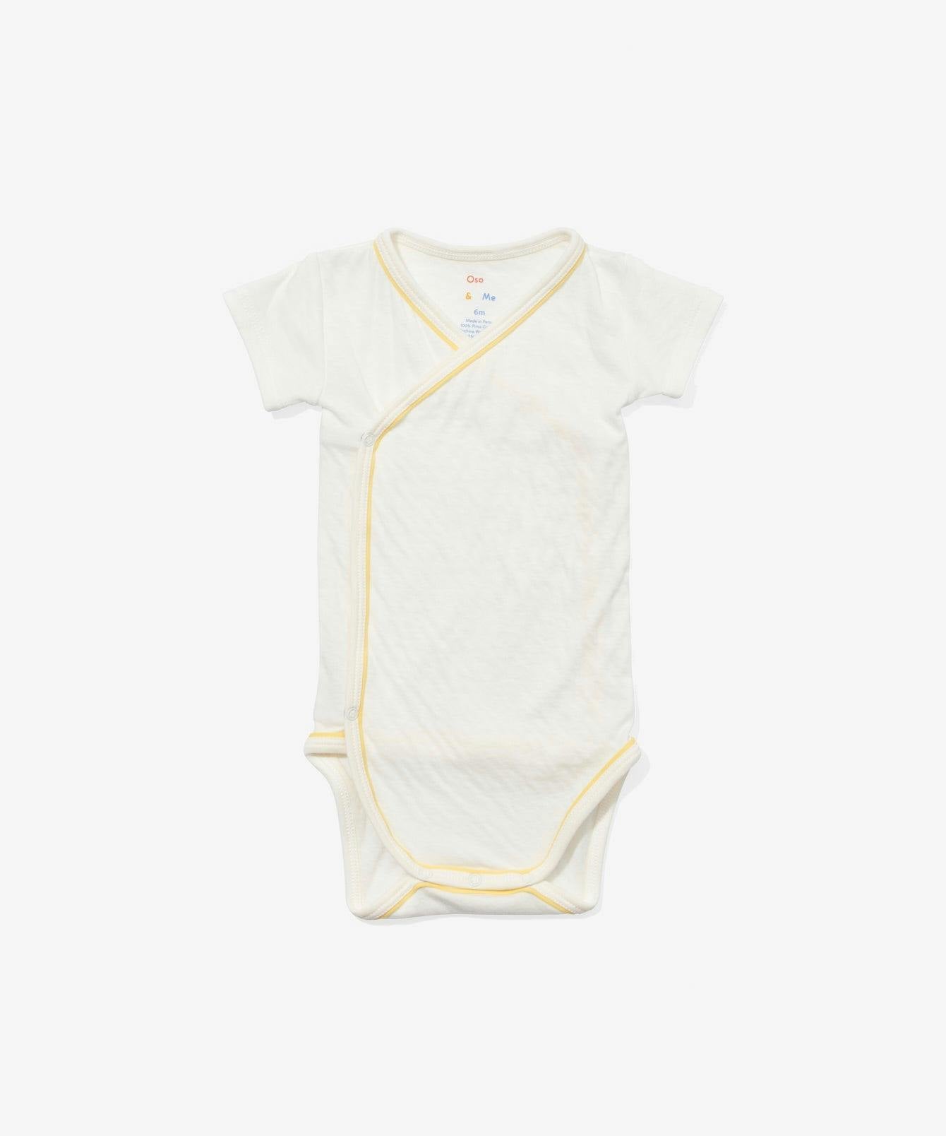 Crossbody Short Sleeve One-piece