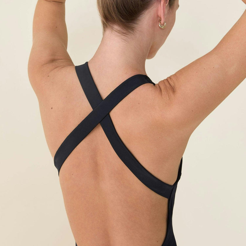 The Tulum One Piece - Flat - Black - Classic