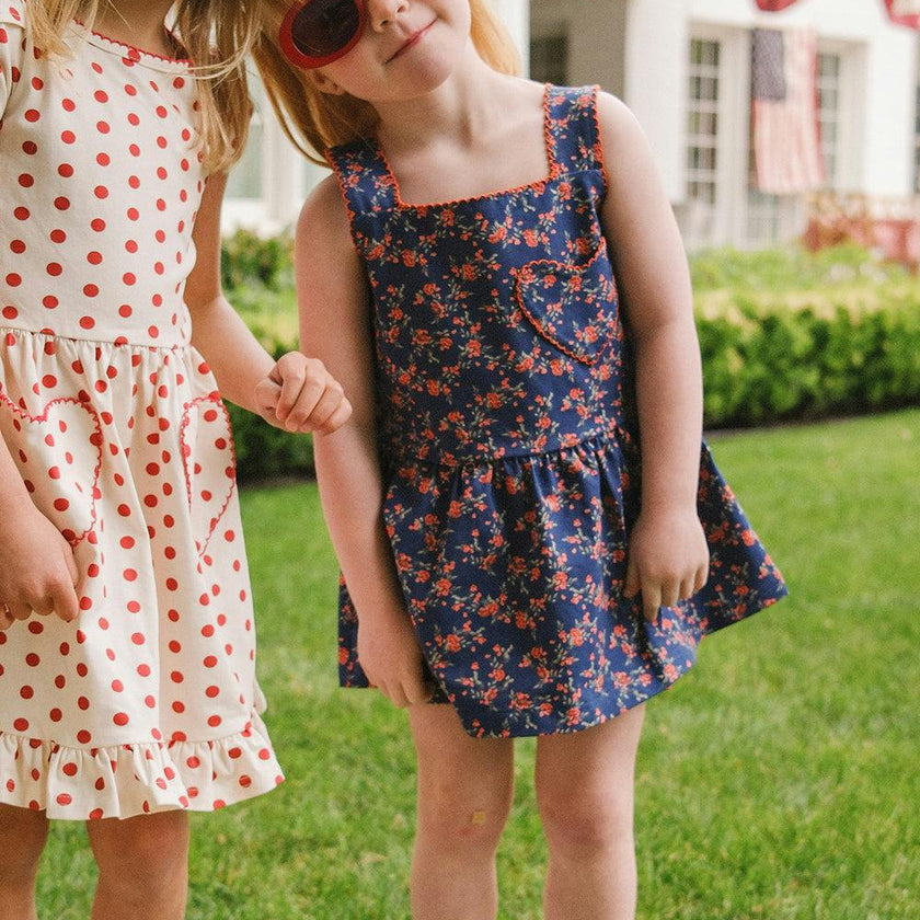 Mini Blair Set in Midnight Vibrant Chintz