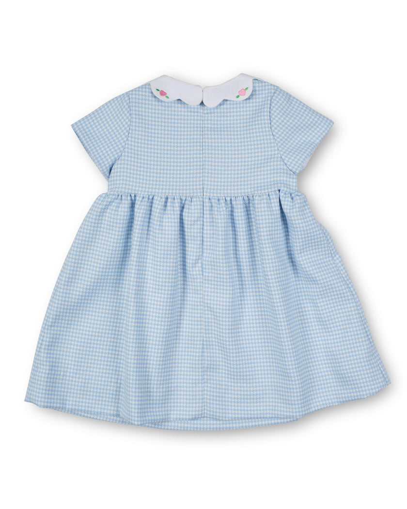 Houndstooth Dress With Hearts
