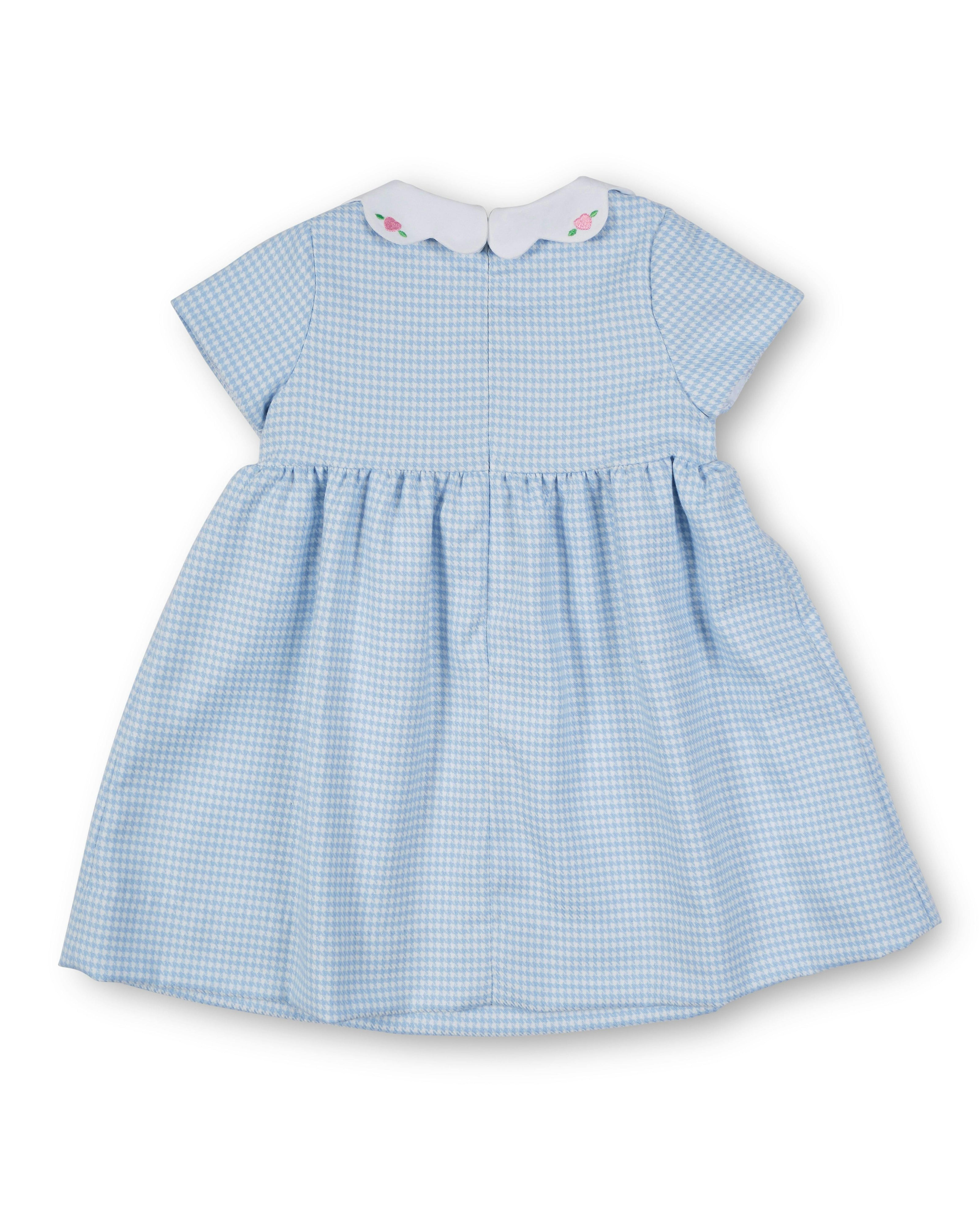 Houndstooth Dress With Hearts