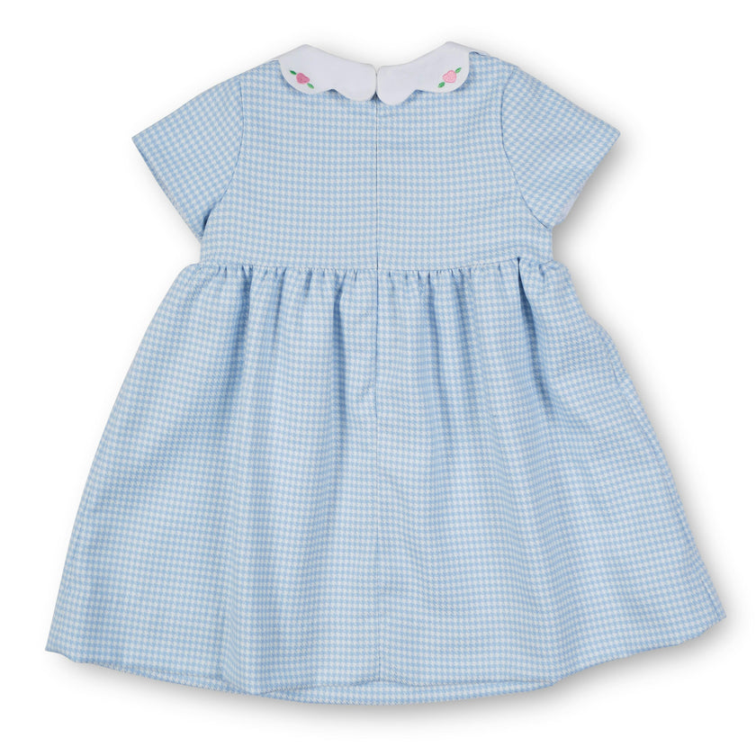 Houndstooth Dress With Hearts
