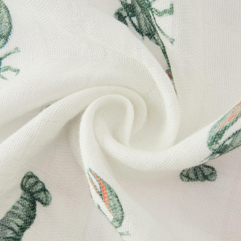 Mint Lobster Bamboo Swaddle