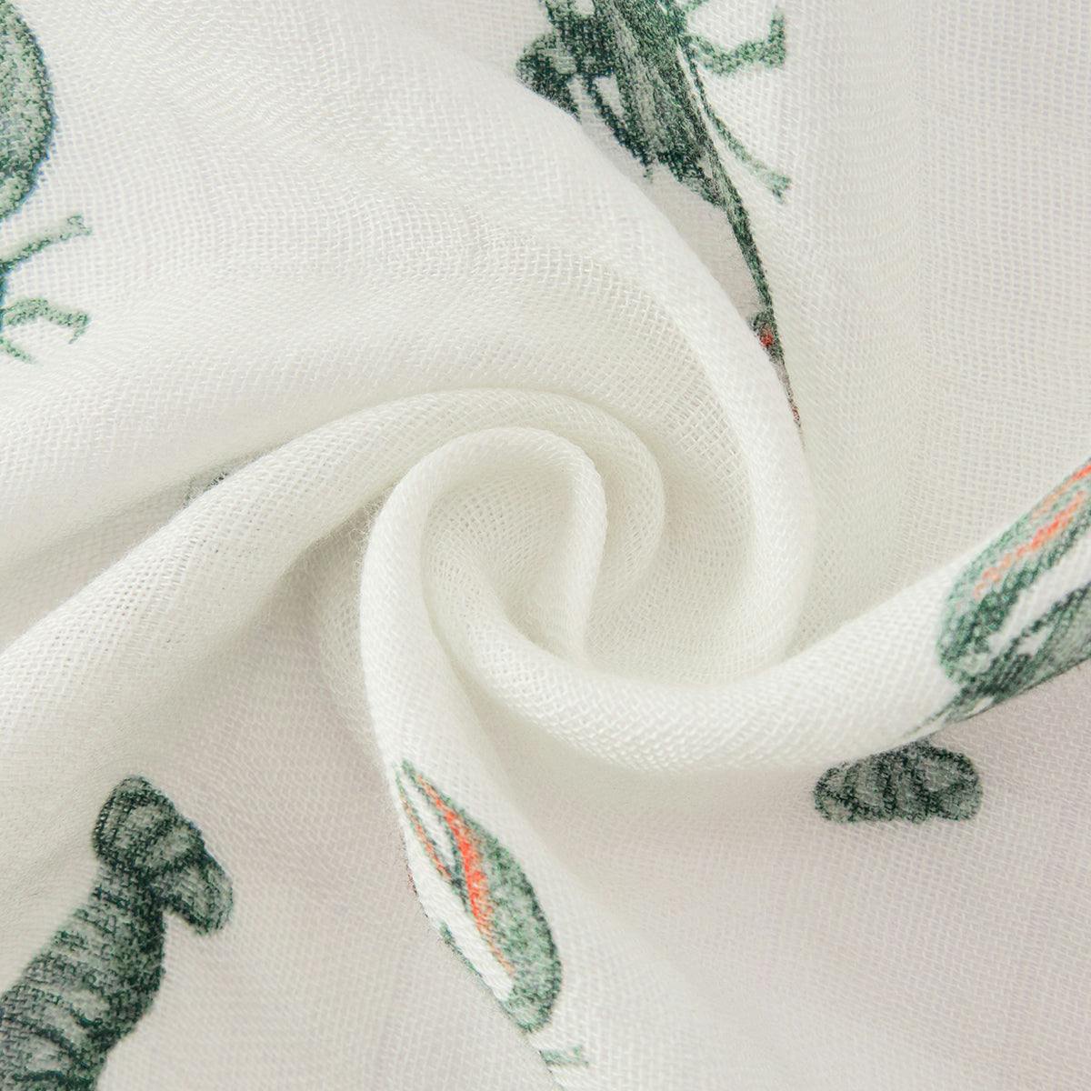 Mint Lobster Bamboo Swaddle