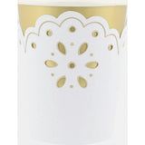Broderie Anglaise Lace White Cups