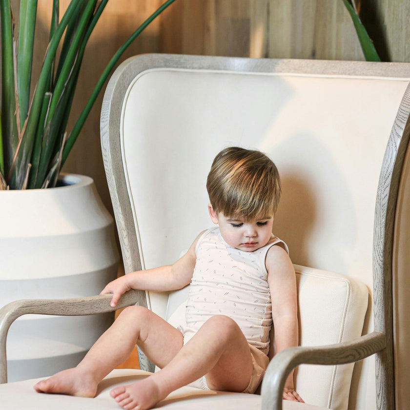 Elegant Leaves Bloomer Set