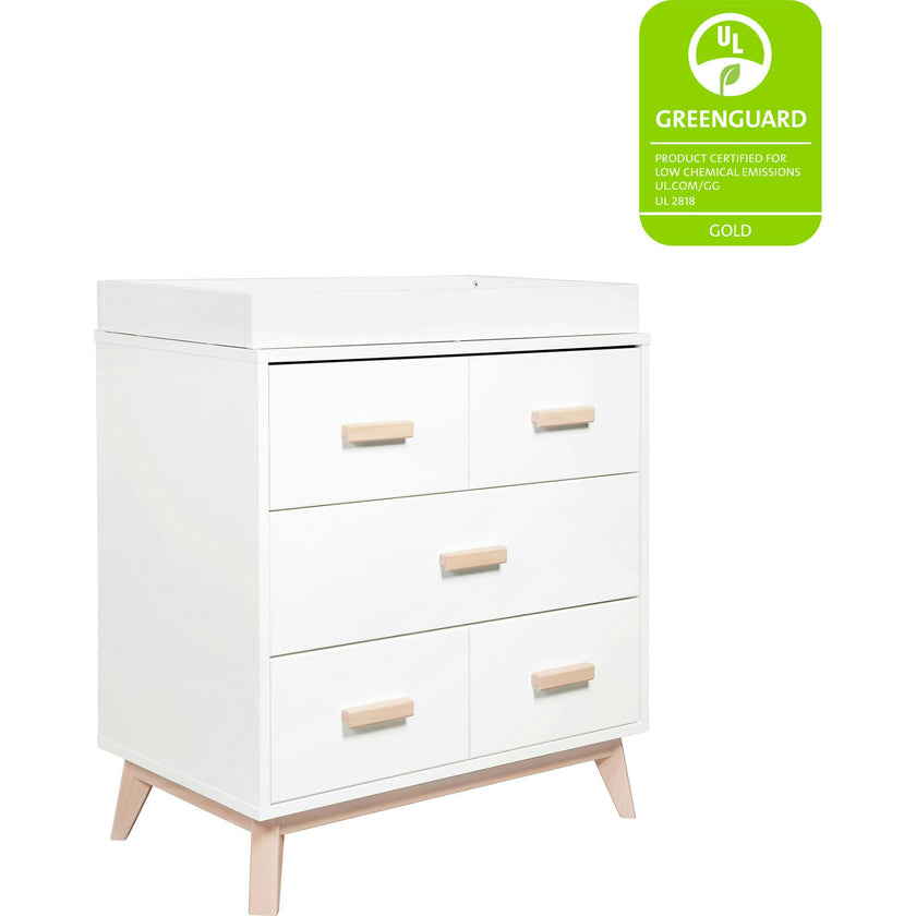 Scoot 3-Drawer Changer Dresser with Removable Changing Tray