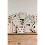 Printed Basket Mini - Pin Dot Sea