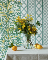 Papier peint MIMOSAS coloris Céladon