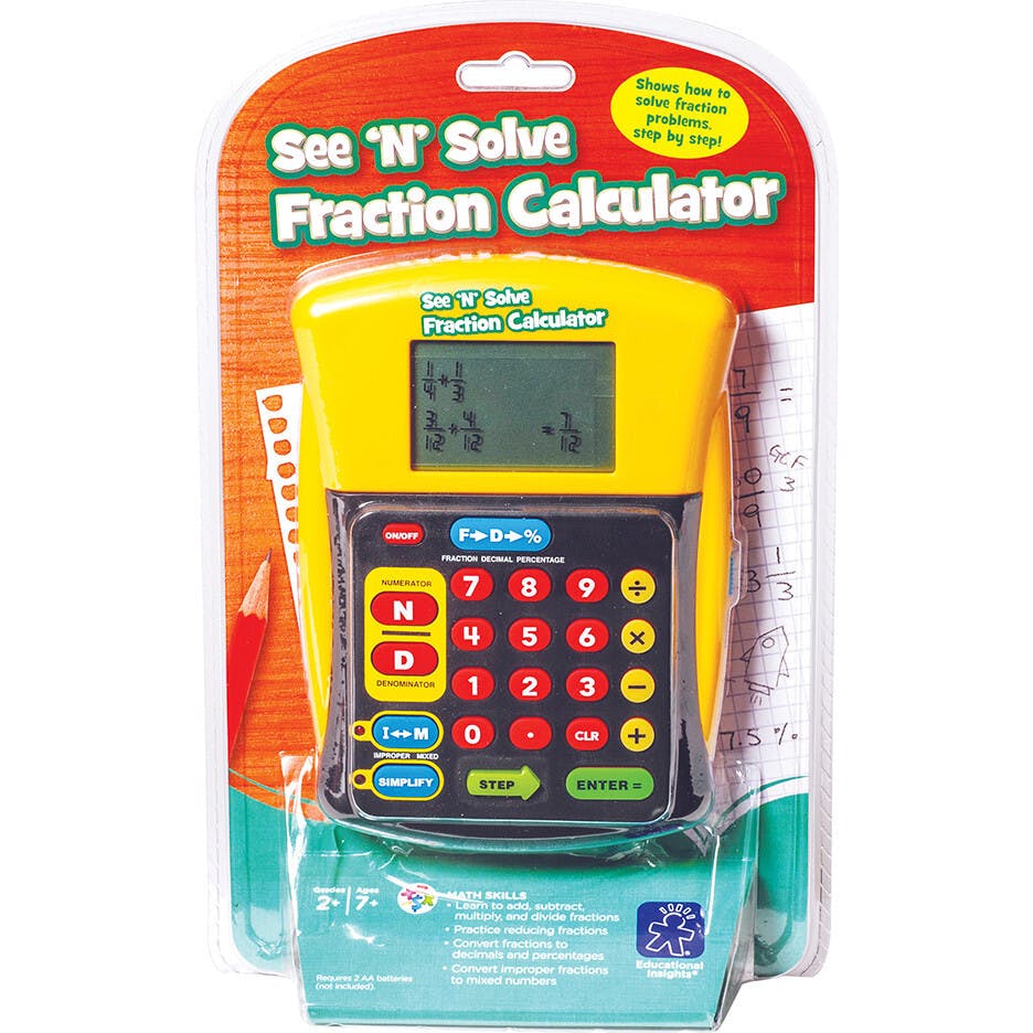 See 'N' Solve Fraction Calculator