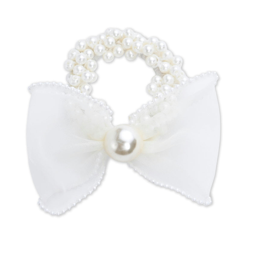 Sheer Bow Scrunchie Set