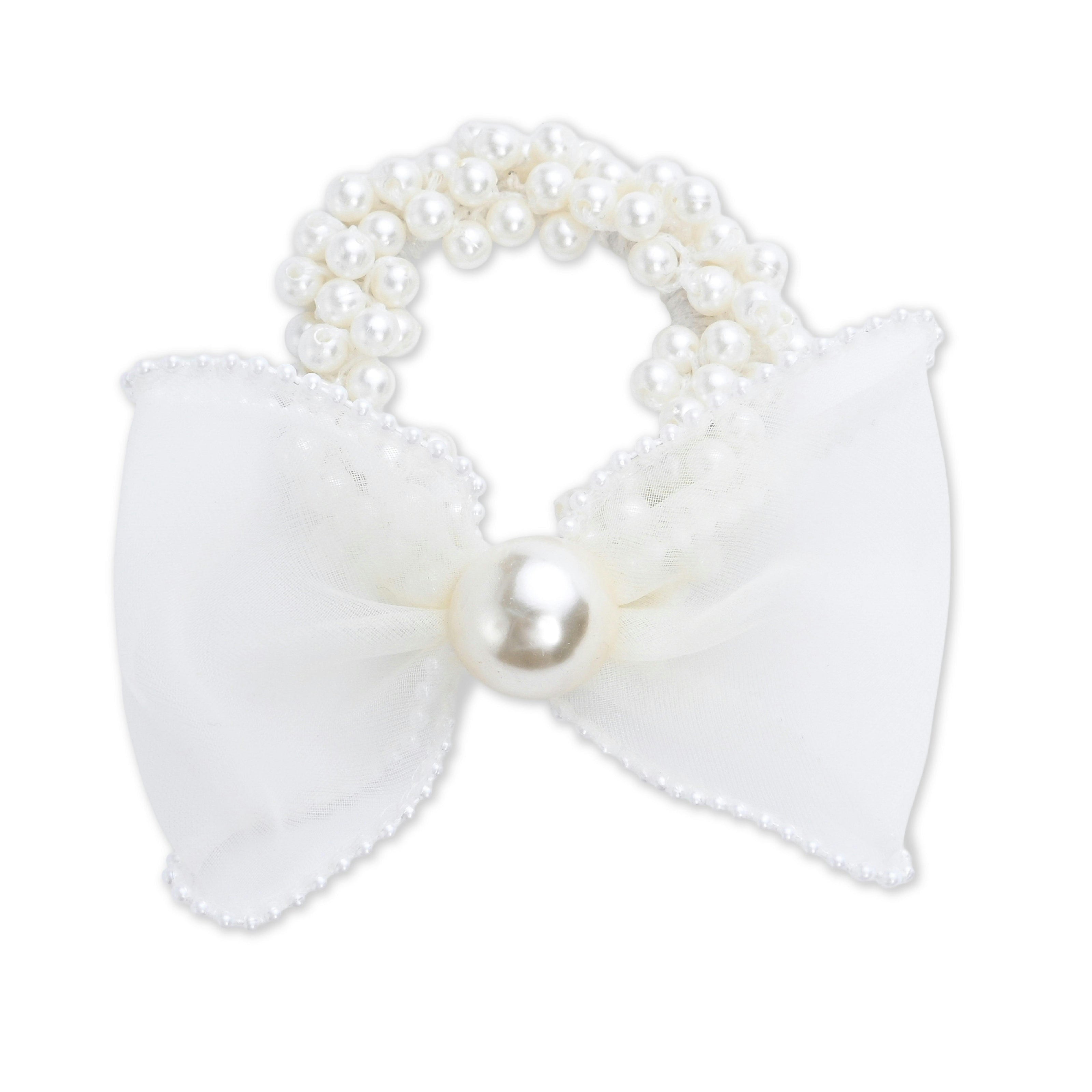 Sheer Bow Scrunchie Set