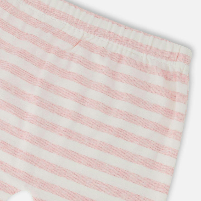 Cotton Jersey Top And Pants Set