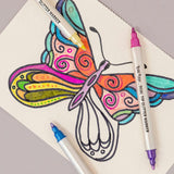 Brea Reese: Dual Tip Markers - Glitter 12ct
